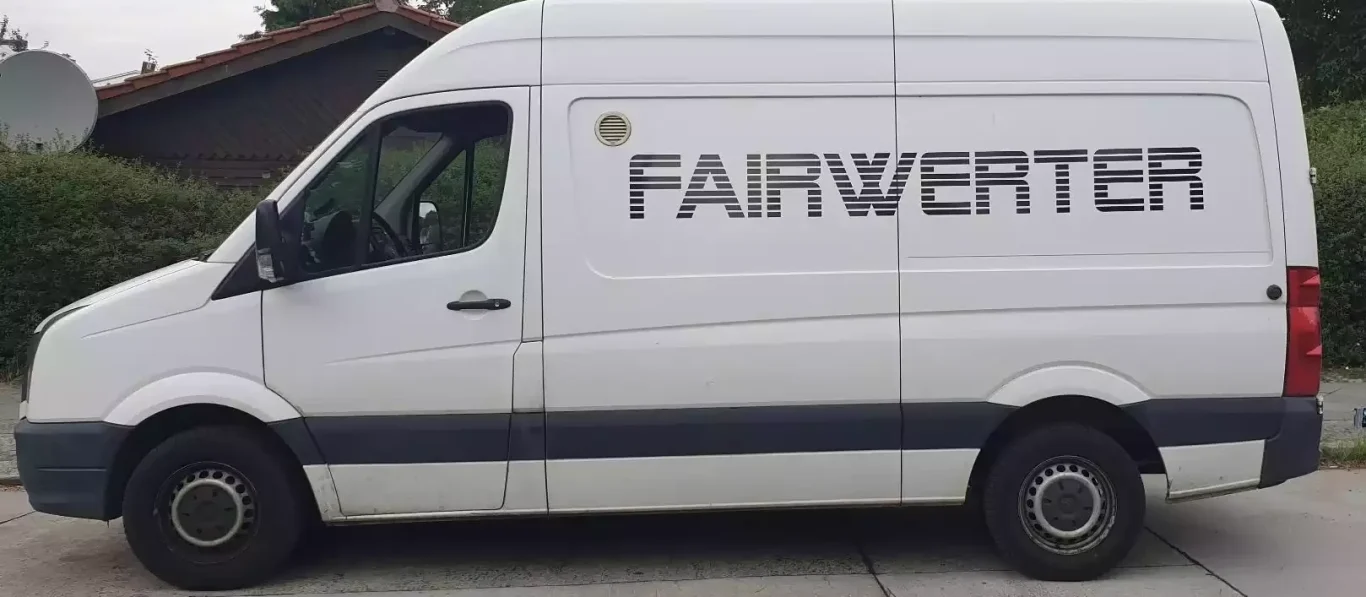 Sperrmüllabholung Transporter von Die Fairwerter